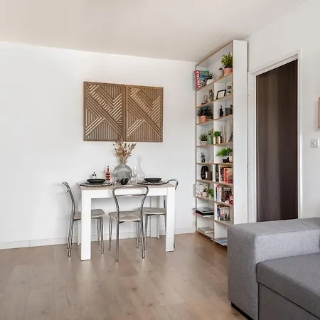 Parking Prive, Balcon - T2 Lumineux 10 Min Apartamento *